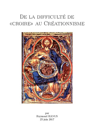 Illustration pour un livre publié : De la difficulté de "croire" au créationnisme