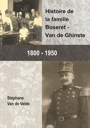 Illustration pour un livre publié : Histoire de la famille Boseret - Van de Ghinste