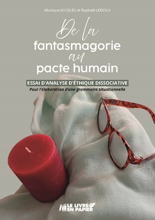 Illustration pour un livre publié : De la fantasmagorie au pacte humain.  Essai d'analyse d'éthique dissociative.