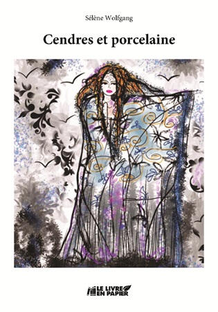 Illustration pour un livre publié : Cendres et porcelaine