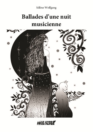 Illustration pour un livre publié : Ballades d'une nuit musicienne