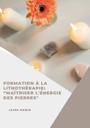 Illustration pour un livre publié : Formation à la Lithothérapie : Maîtriser l'Énergie des Pierres
