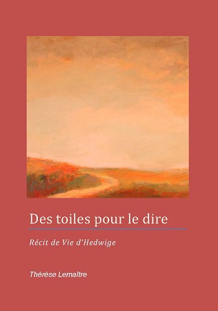 Illustration pour un livre publié : Des toiles pour le dire. Récit de vie d'Hedwige