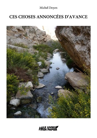 Illustration pour un livre publié : Ces choses annoncées d'avance