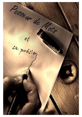 Illustration pour un livre publié : Passeur de Mots et sa poésie