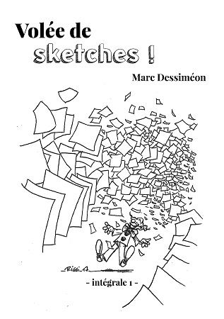 Illustration pour un livre publié : Volée de sketches