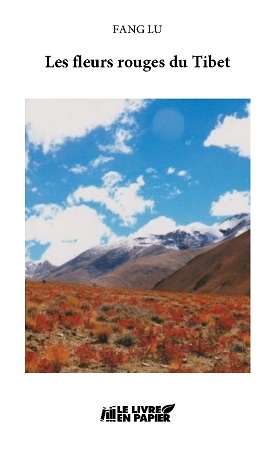 Illustration pour un livre publié : Les fleurs rouges du Tibet