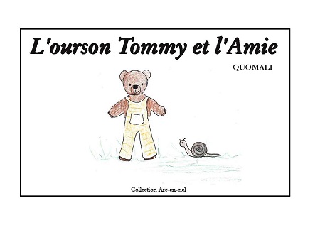 Illustration pour un livre publié : L'Ourson Tommy et L'Amie