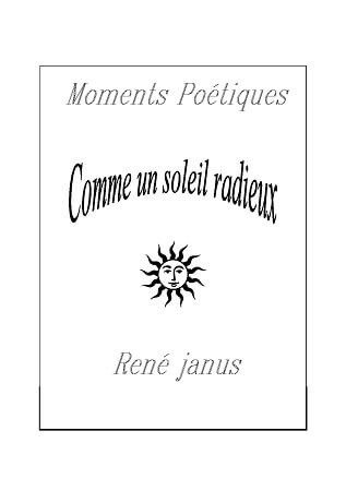 Illustration pour un livre publié : Comme un soleil radieux
