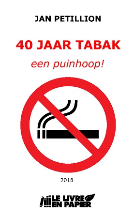 Illustration pour un livre publié : 40 jaar tabak - Een puinhoop!