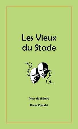 Illustration pour un livre publié : Les vieux du stade