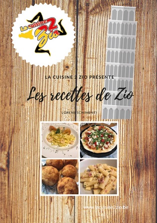 Illustration pour un livre publié : Les recettes de Zio