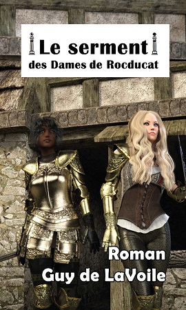 Illustration pour un livre publié : le Serment des Dames de Rocducat