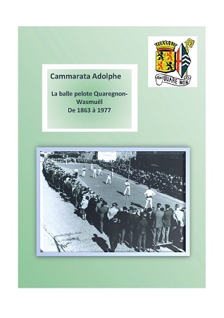 Illustration pour un livre publié : La balle pelote Quaregnon-Wasmuël de 1863 à 1977