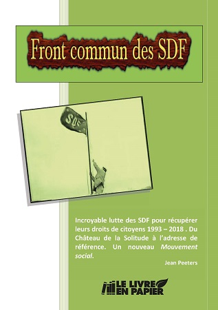 Illustration pour un livre publié : FRONT COMMUN SDF : son histoire