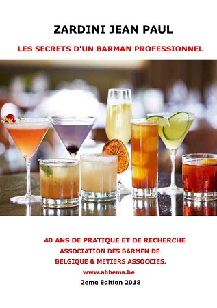Illustration pour un livre publié : Les secrets d'un barman professionnel - 2ème édition