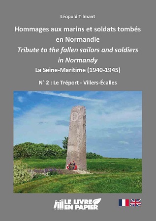 Illustration pour un livre publié : Hommages aux marins et soldats tombés en Normandie Seine-Maritime 2