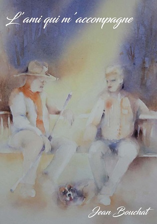 Illustration pour un livre publié : L'ami qui m'accompagne