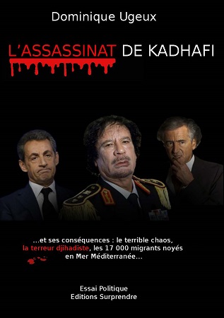 Illustration pour un livre publié : L'assassinat de Kadhafi