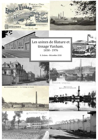 Illustration pour un livre publié : Les usines de filature et tissage Vanham 1838 - 1976